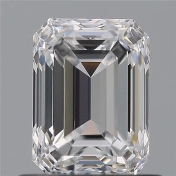 Diament szlif szmaragdowy, 0.75ct, VVS2, D, GIA 1447611332